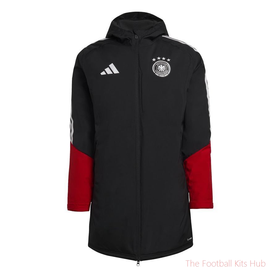 Germany Jacket Tiro 26 Parka World Cup 2026 - Black