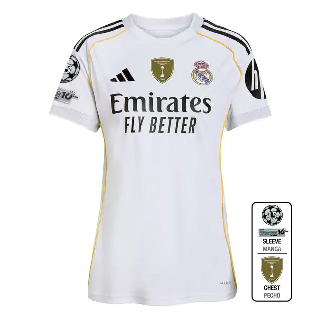 Women's Real Madrid Third Home Soccer Jersey 2025/26 Authentic Kit