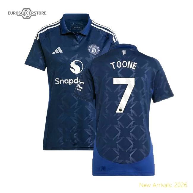 Authentic 2024-2025 Man Utd Away Shirt (womens) (toone 7) - Premium