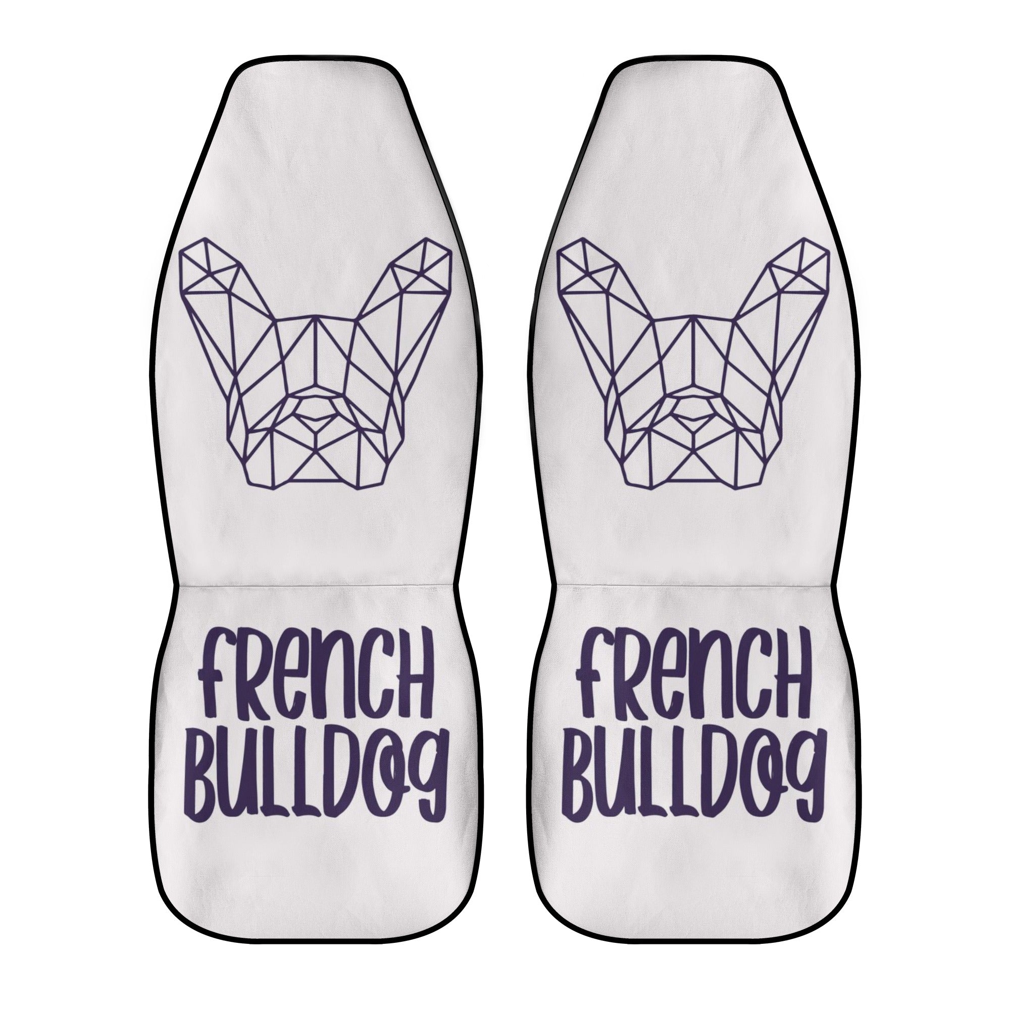 Durable Frenchie-Fan Eloise - Car Seat Covers (2 Pcs) for Home Use