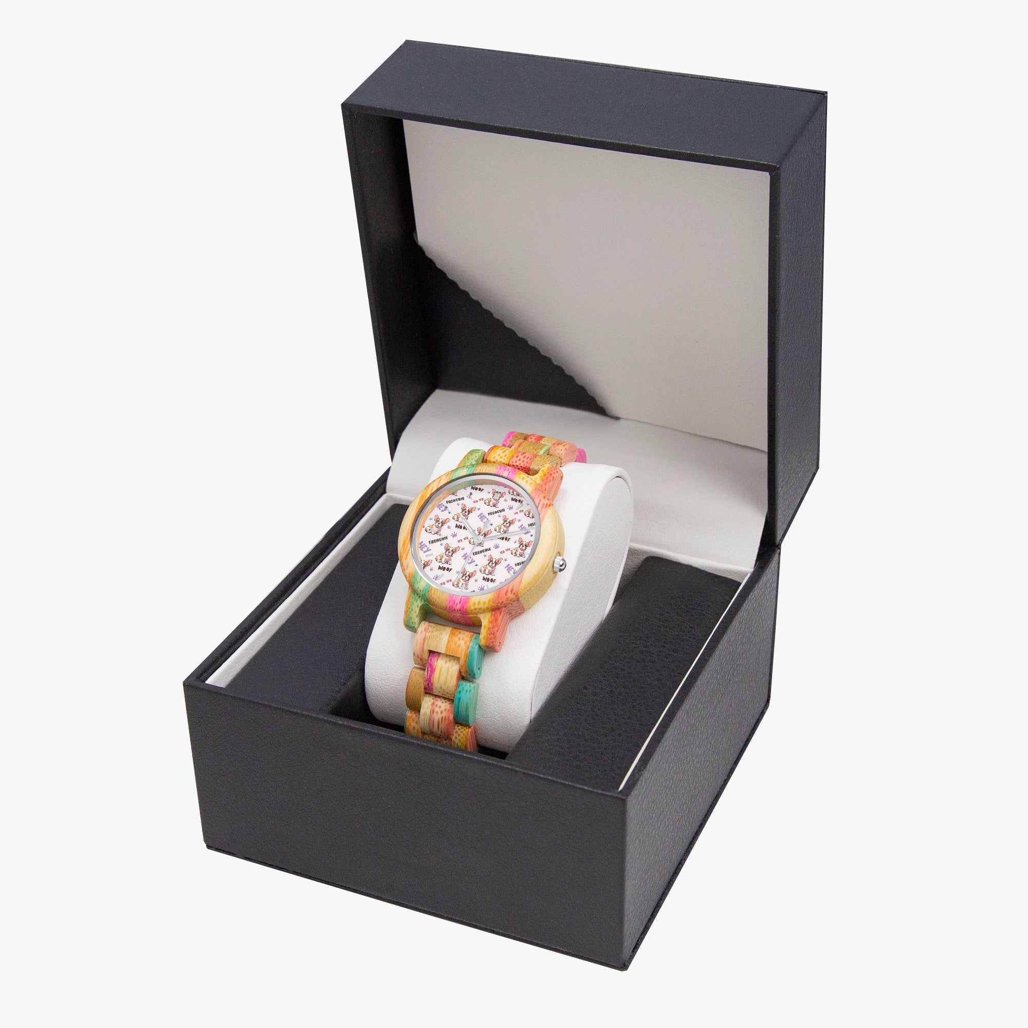 Gunnar - Stylish Wooden Watch for Frenchie Lovers