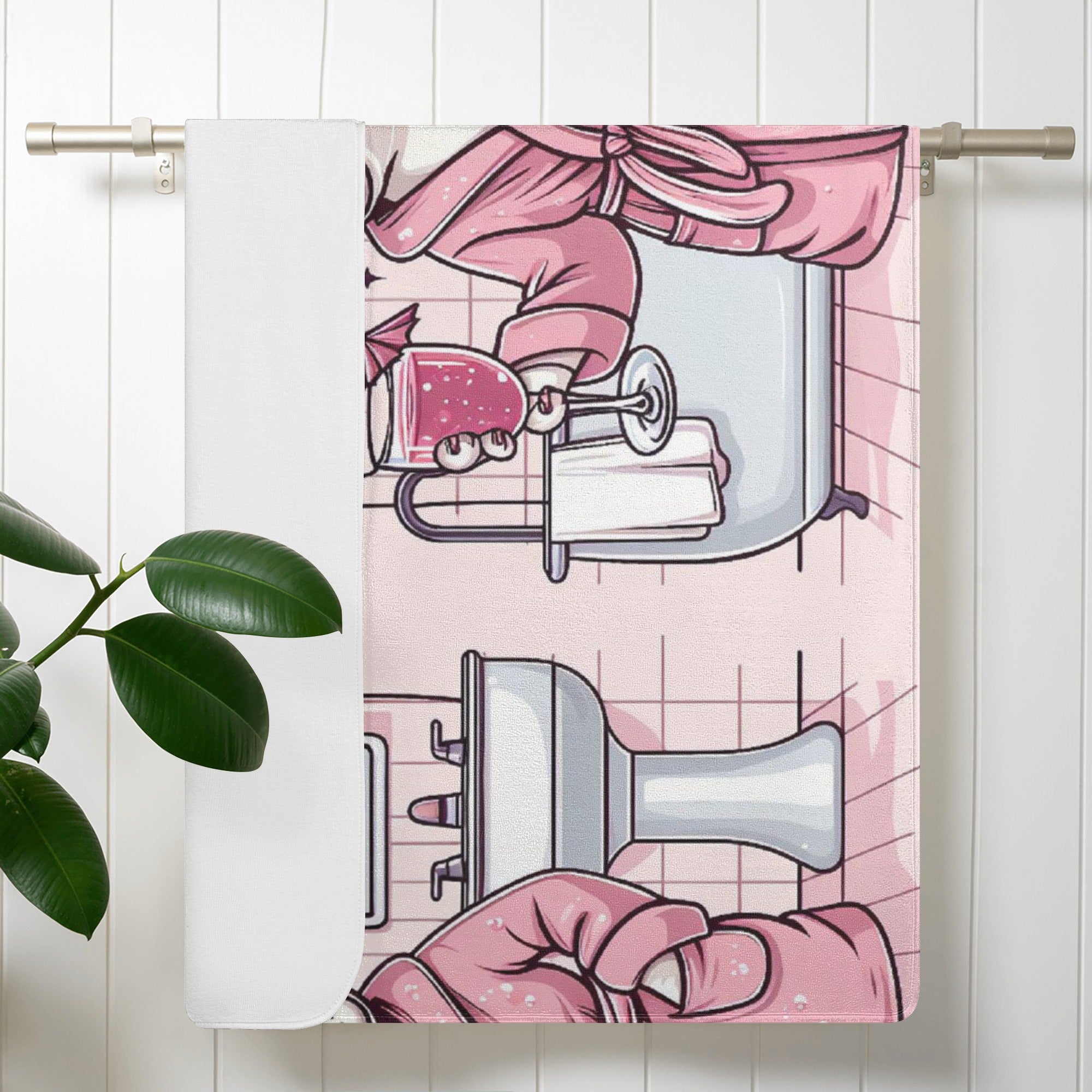 French Bulldog Aspen Bath Towel Cute Frenchie Essential