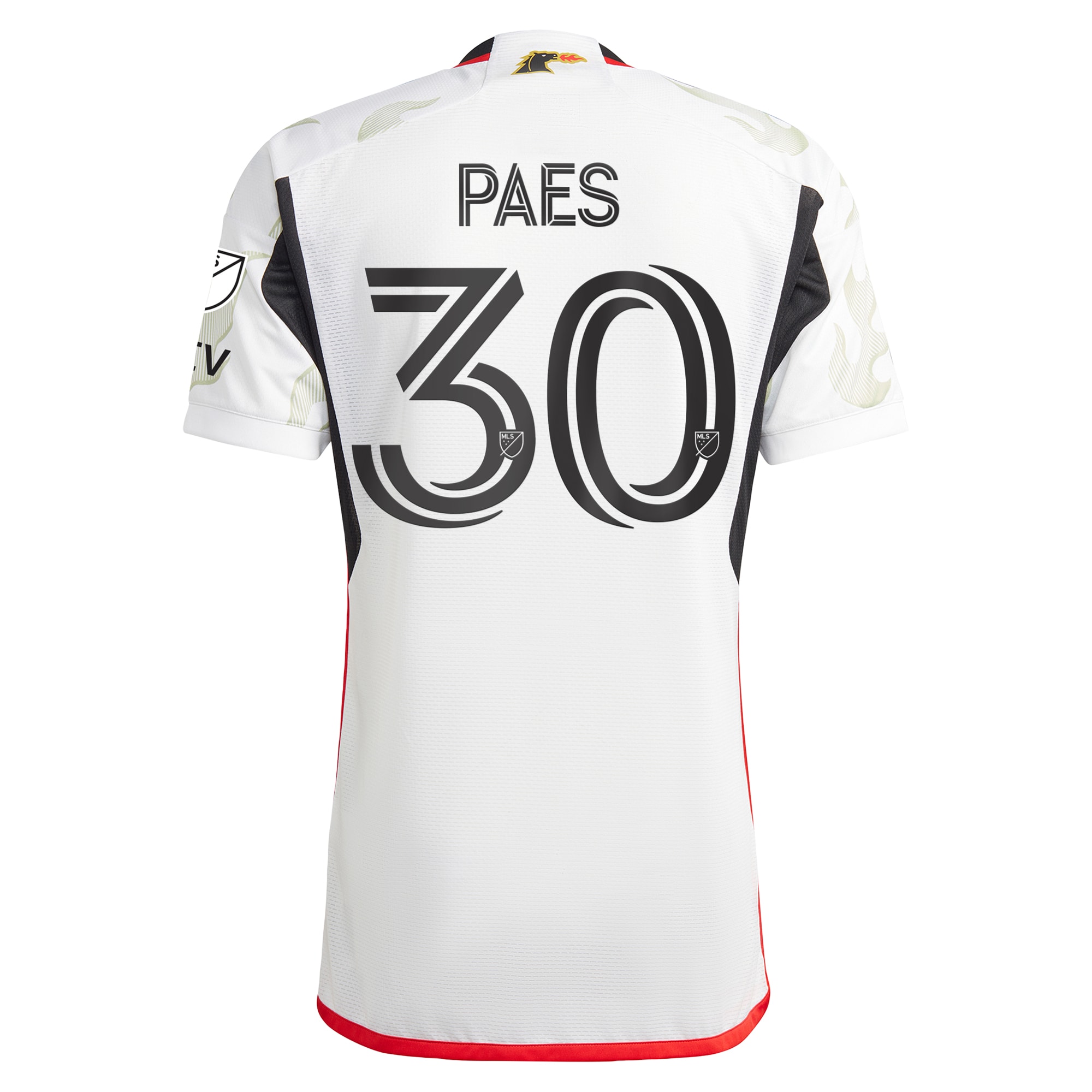 [SD] Maarten Paes FC Dallas 2024 Burn Baby Burn Authentic Player Jersey - White