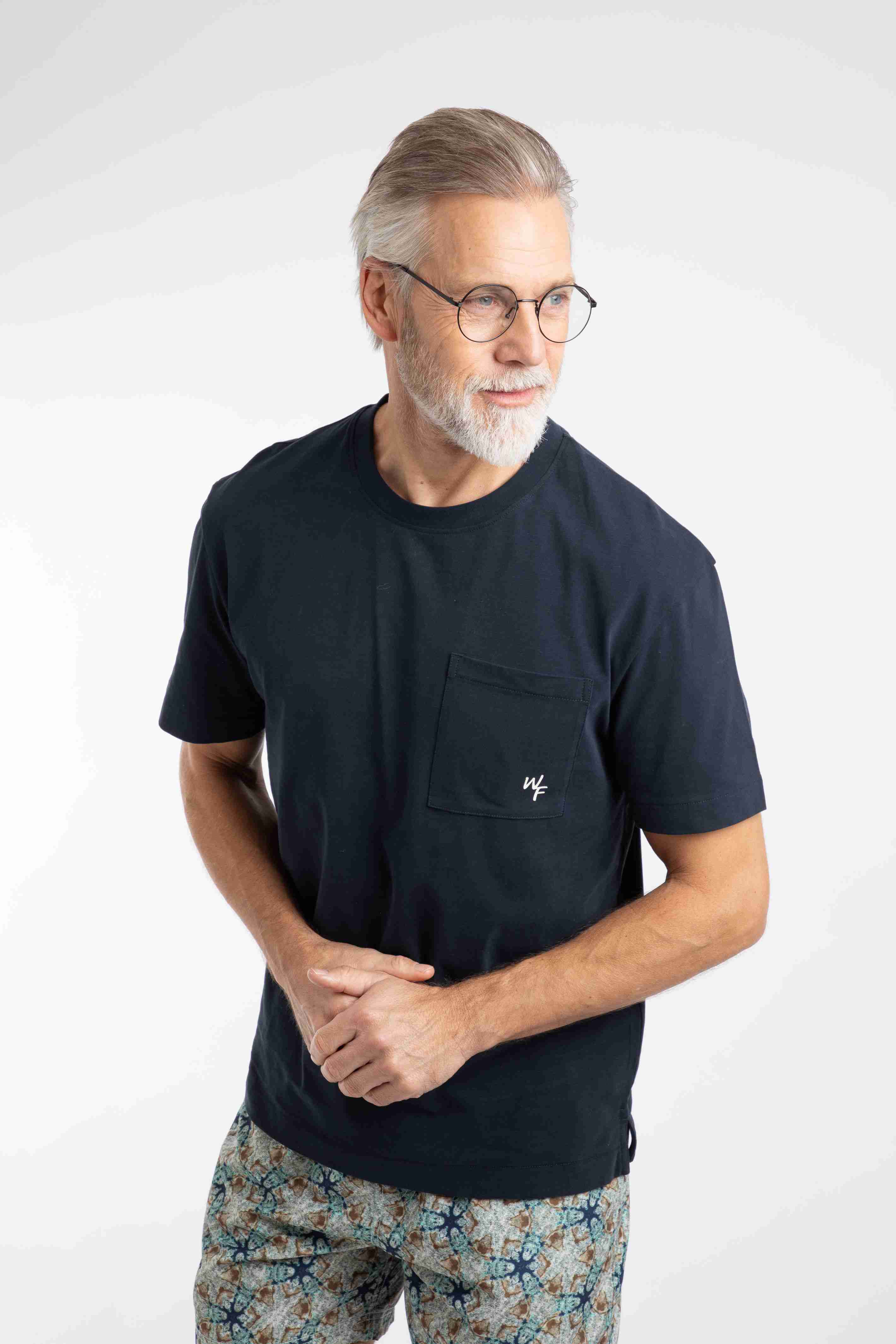 Keaton Super Soft Pocket T-Shirt Navy