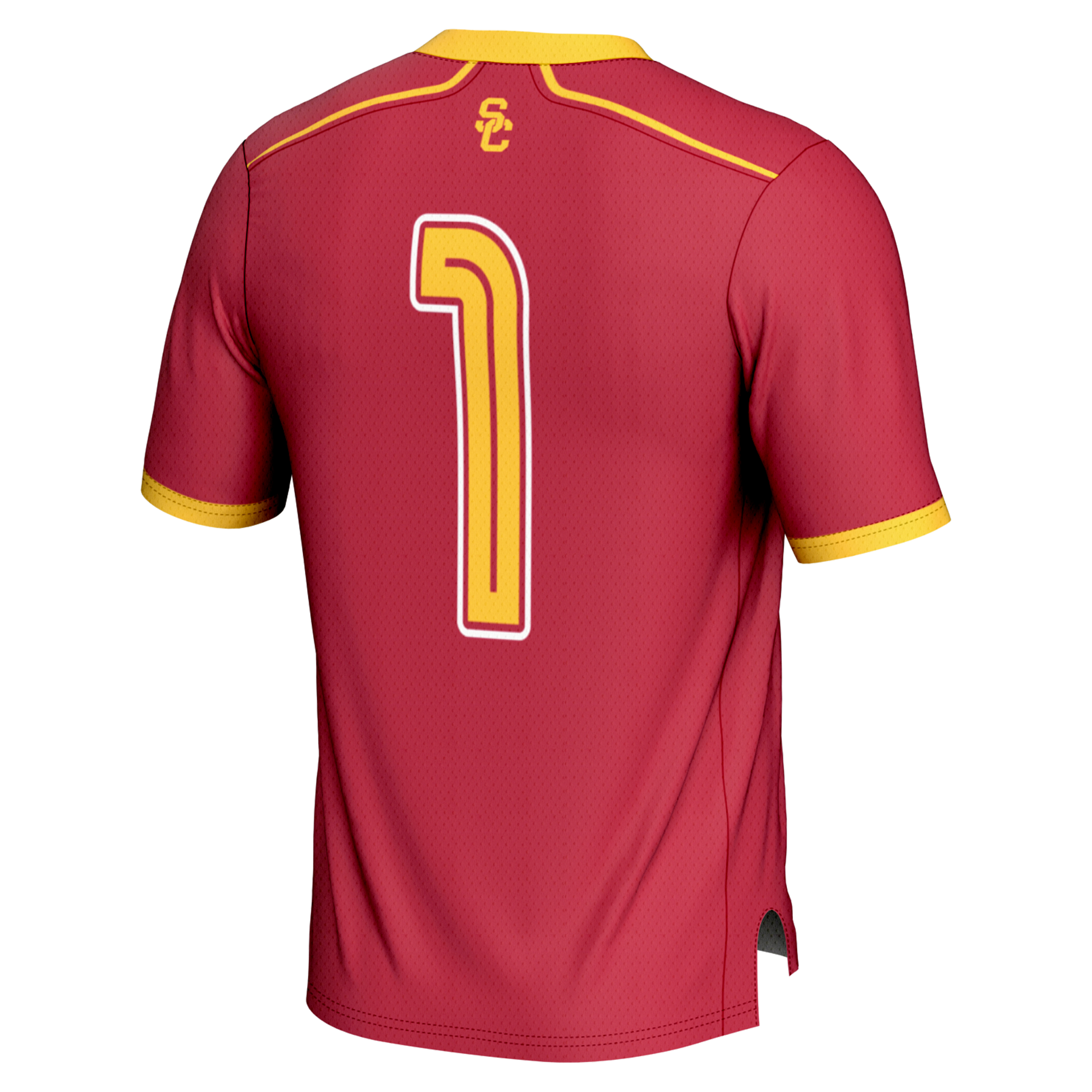 [NJP] USC Trojans GameDay Greats Lightweight Lacrosse Fashion Jersey - Cardinal