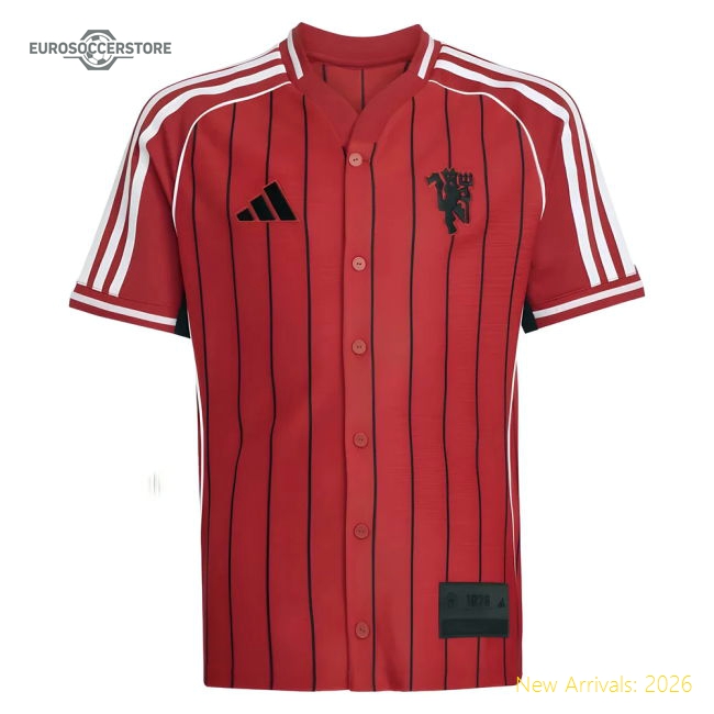 Soft Man Utd Kids Jersey 2025-2026 Soft-touch Climacool