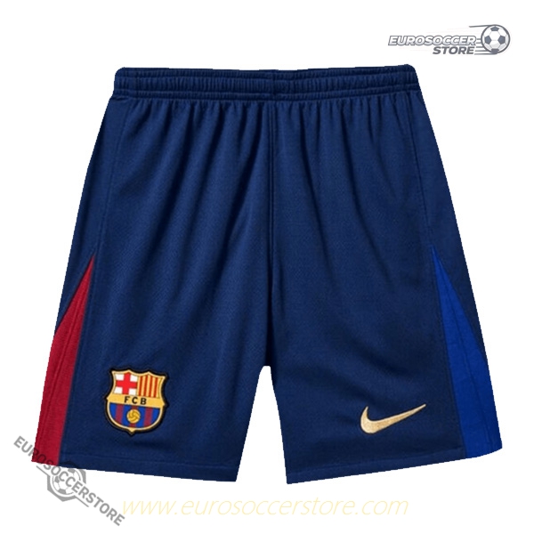 Barcelona's Home Short-Sleeved Jersey for the 24-25 Season