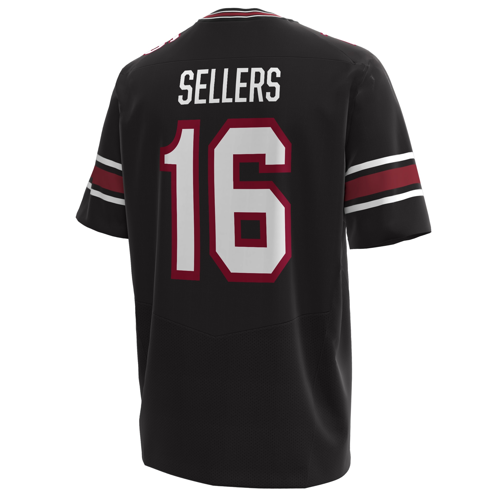 LaNorris Sellers South Carolina Gamecocks Alternate NIL Football Replica Player Jersey - Black