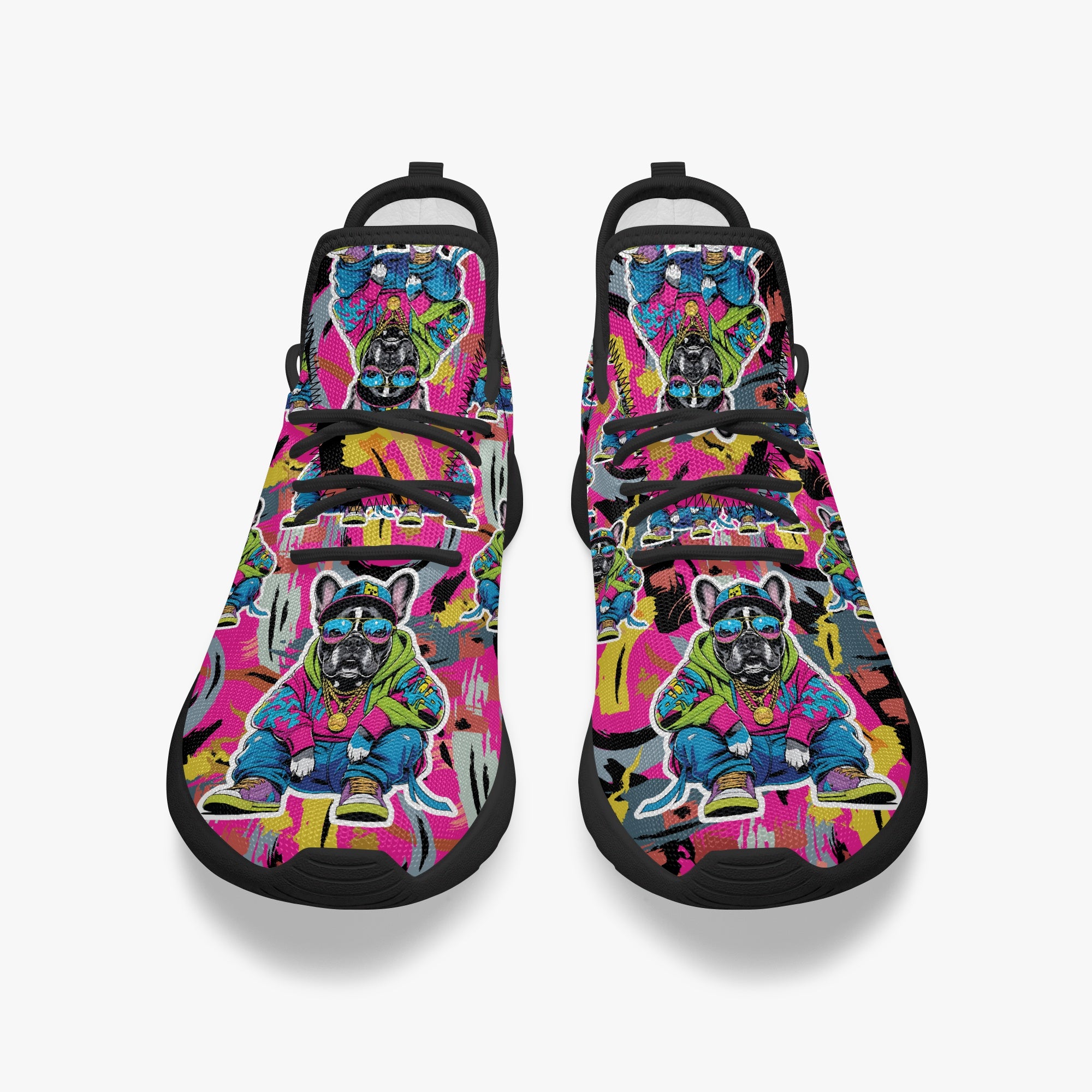 Eddie - French Bulldog Themed Classic Sneakers For Dog Lovers