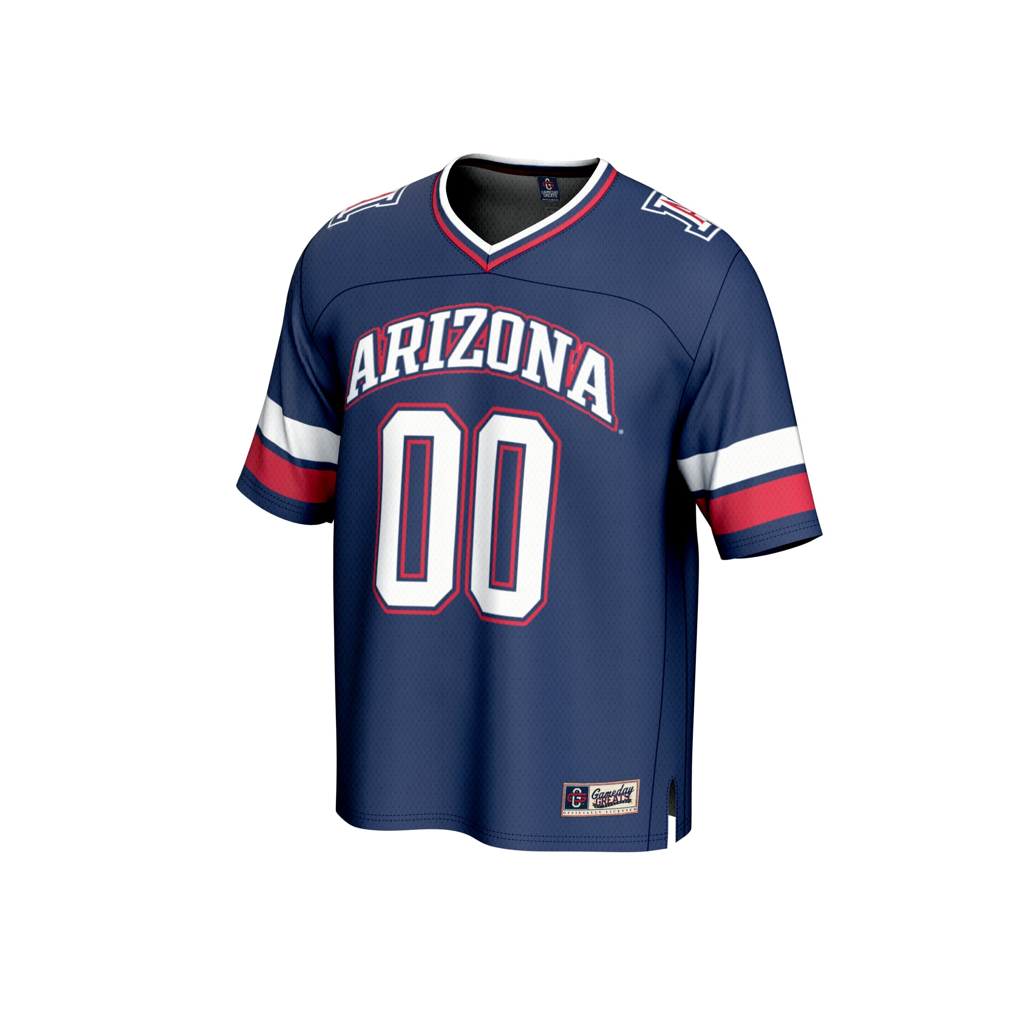 Arizona Wildcats GameDay Greats Unisex NIL Pick-A-Player Lightweight Collegiate Football Fashion Jersey - Navy