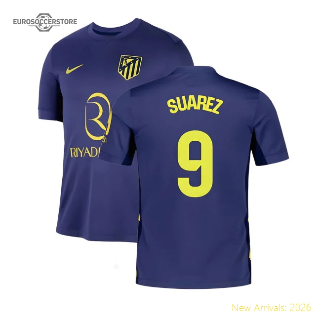Atletico Madrid Away Kit 2025-2026 Stadium Wear Jersey