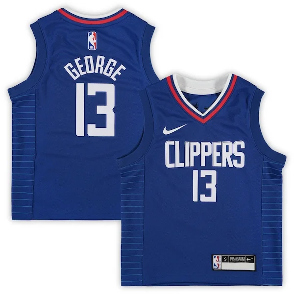 Paul George LAC Durable Replica Jersey - Team Colors - Fan Favorite