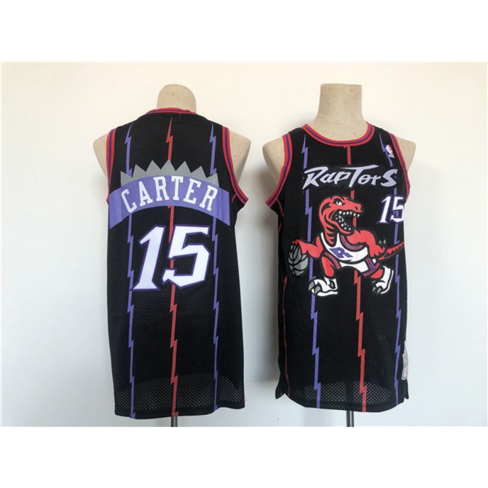 Modern Men's Toronto Raptors #15 Vince Black Basketball Jersey