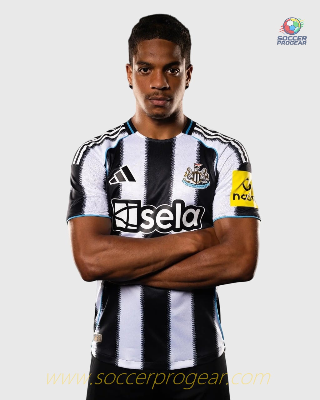 Newcastle Home Match Soccer Shirt 2025-2026 Season