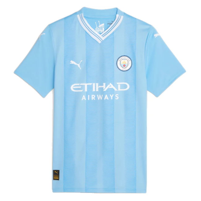 2023-2024 Man City Home Shirt (Ladies) (HAALAND 9)