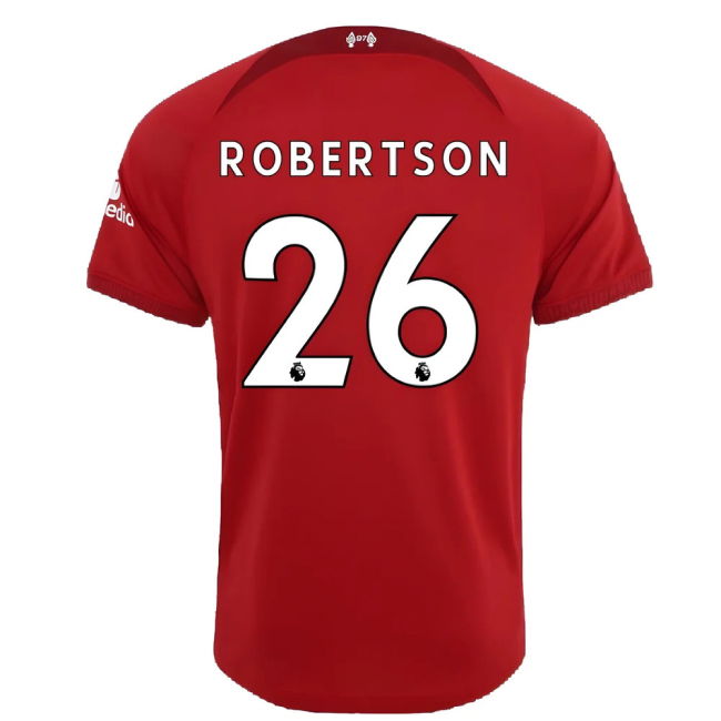 Men's 2022-2023 Liverpool Home Shirt (ROBERTSON 26)