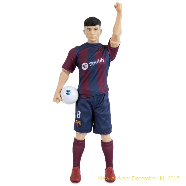 Professional Barca FC Barcelona Pedri Action Figure - Economical