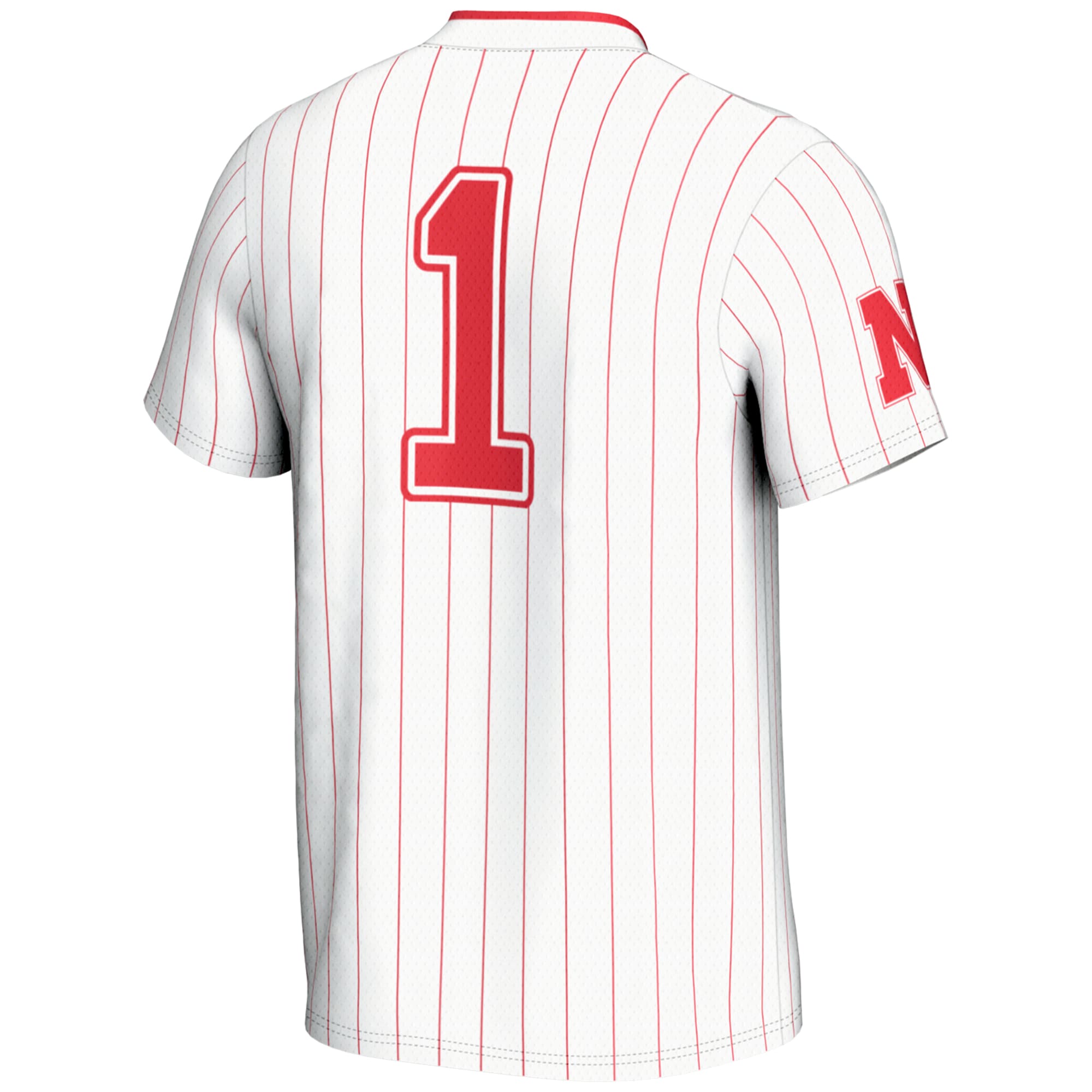 [NJP] Nebraska Huskers GameDay Greats Unisex Lightweight Softball Jersey - White
