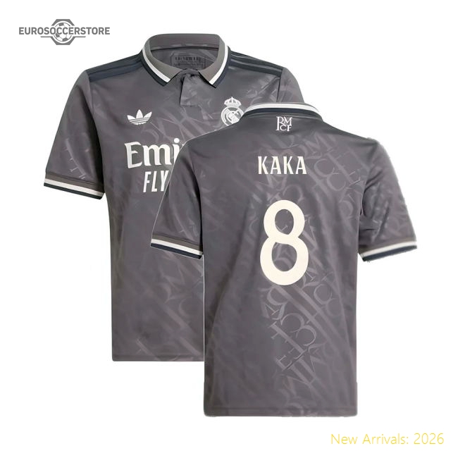 Popular 2024-2025 Real Madrid Third Shirt (Kids) (Kaka 8)