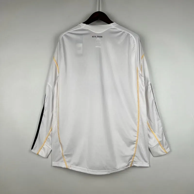 2009-2010 Long Sleeve Real Madrid Jersey retro kit