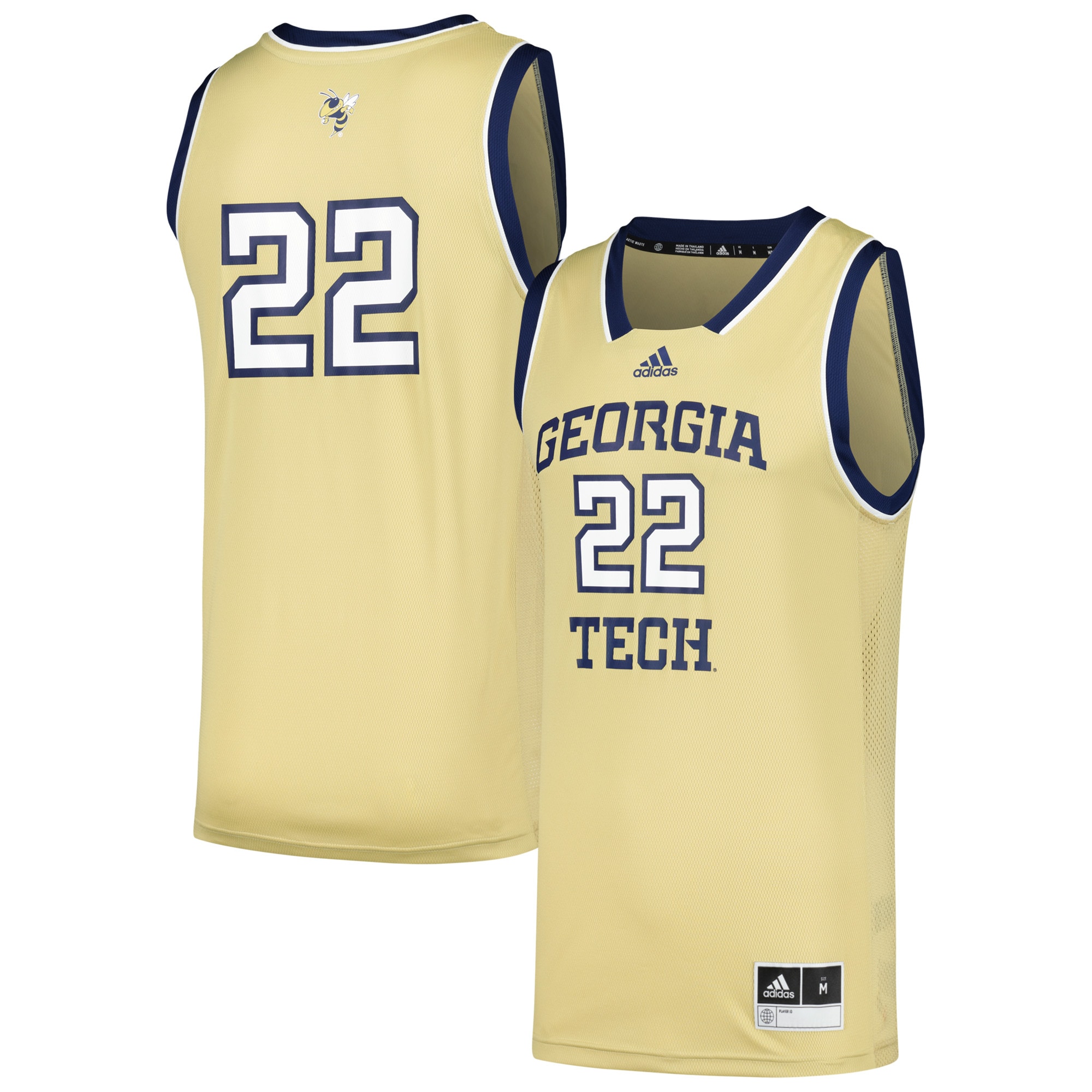 [NJP] Women's Georgia Tech Yellow Jackets Swingman Jersey - Gold