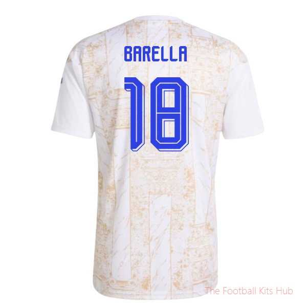 Elite Italy 2026-2027 Pre-Match Shirt (Kids) (Barella 18)