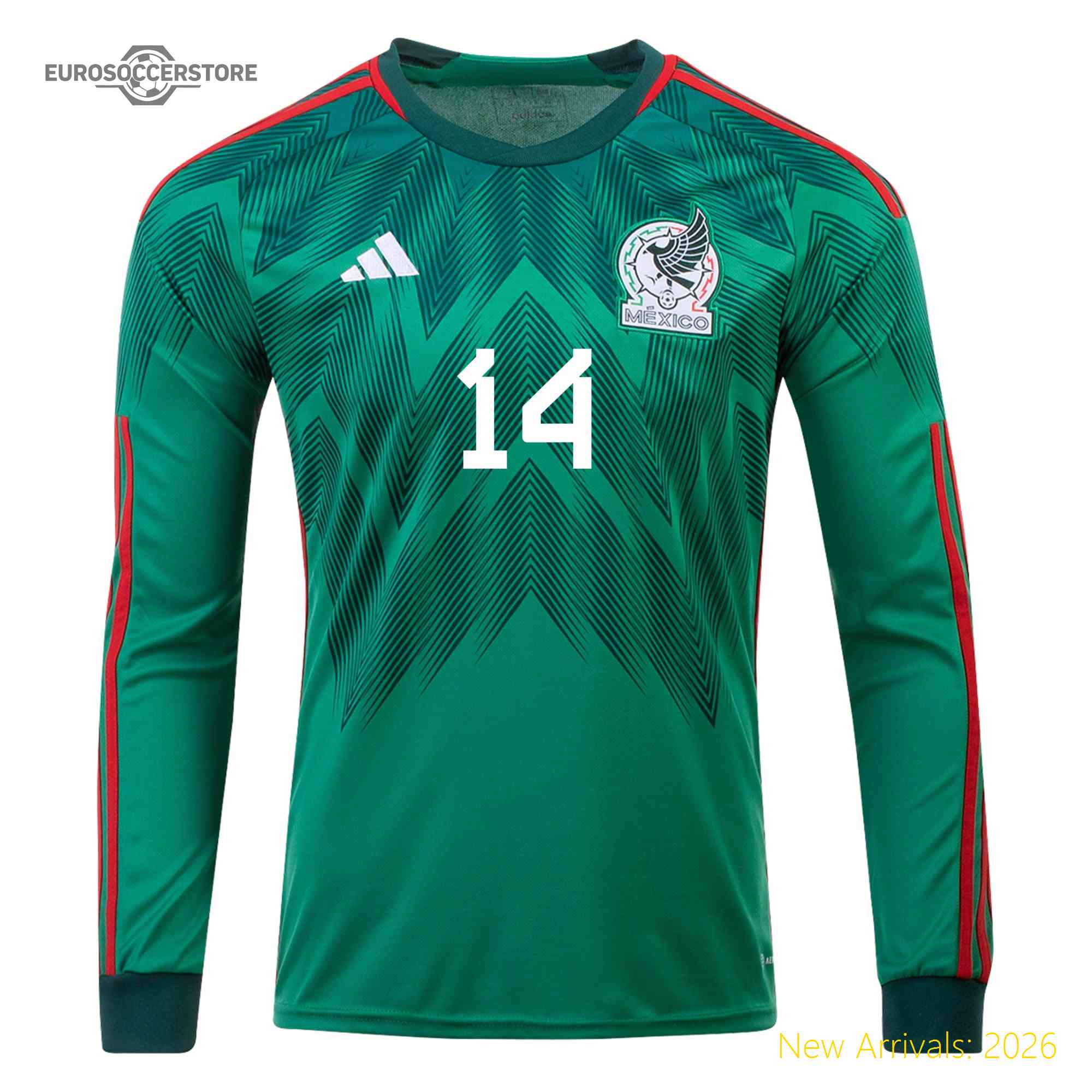 Iconic Design Men Official Mex Goal-scoring Machine Home Jersey 2022