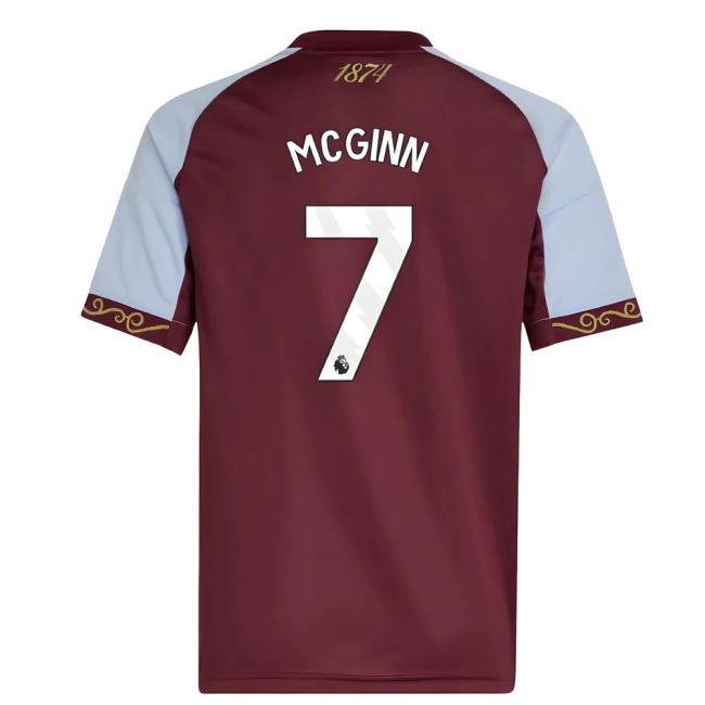 Aston Villa Classic Home Jersey 2025-2026 #8