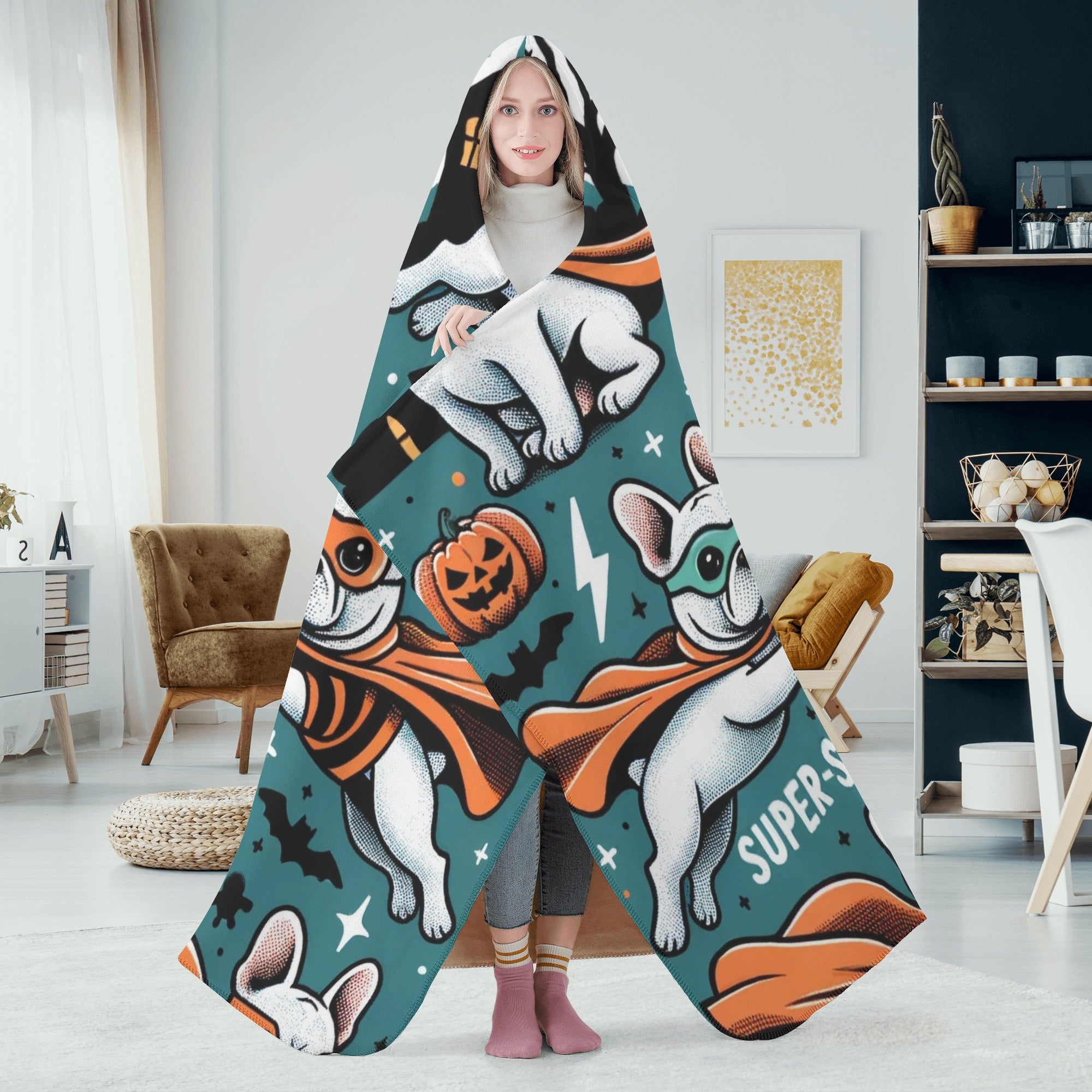 Monty - Hooded Blanket