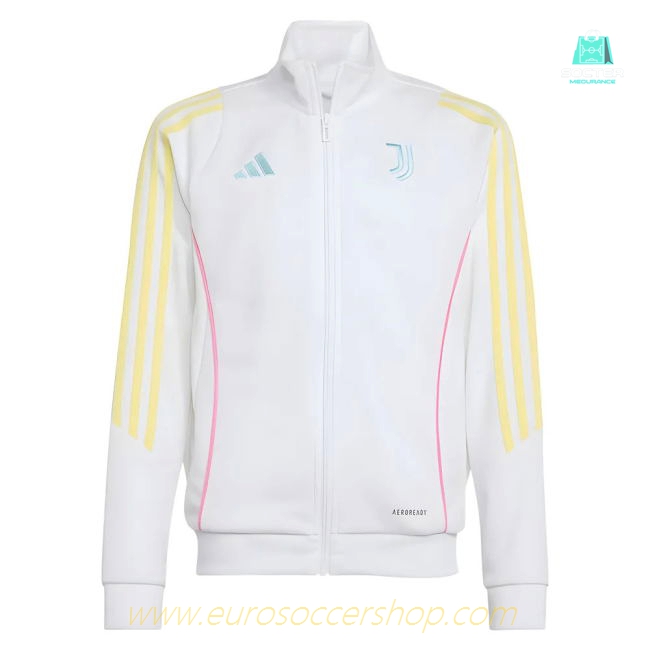 2025-2026 Juventus Tracksuit (White) - Kids