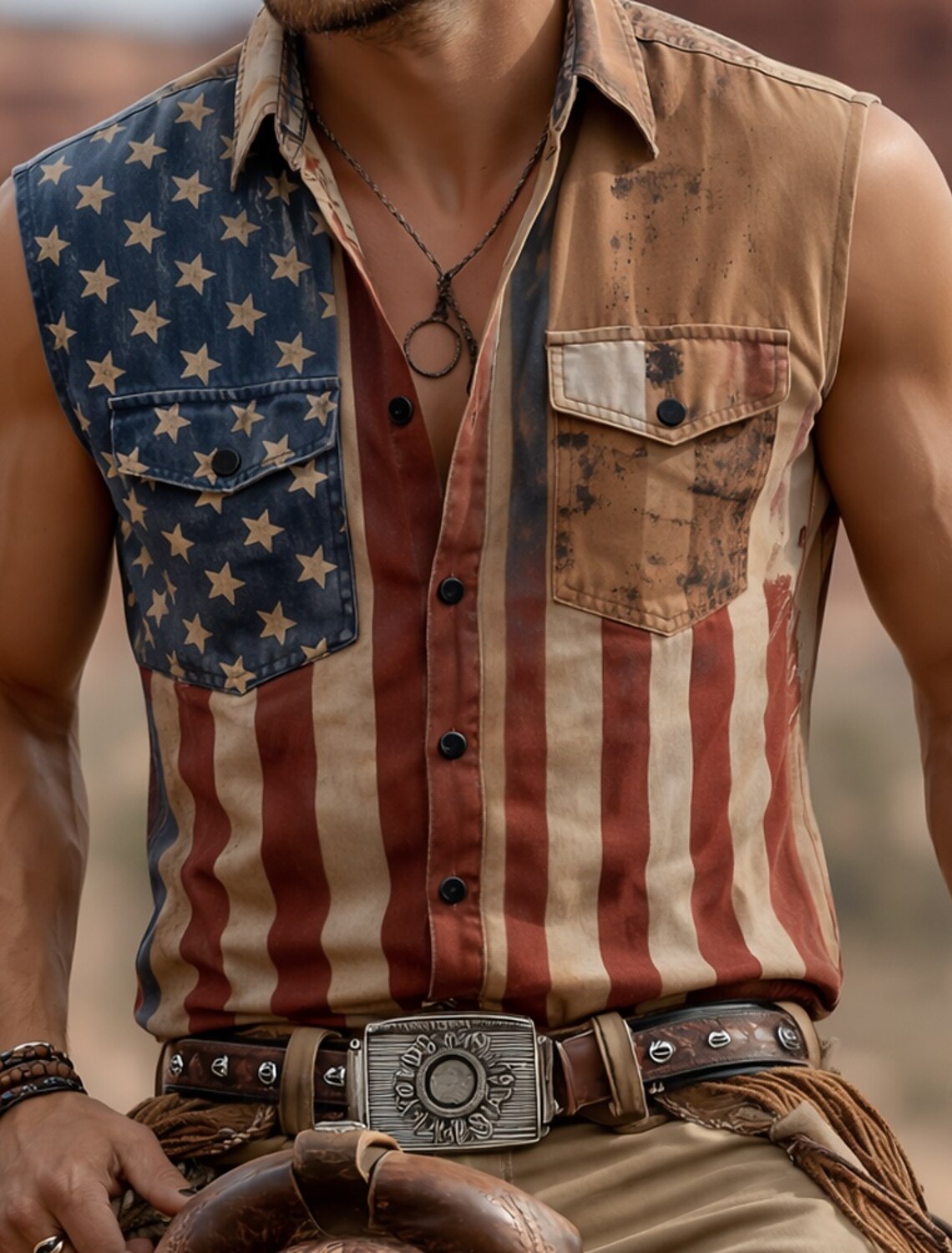 Men's 4th of July U.S. 250th Anniversary Goddess American Flag Shirt Summer Shirt Button Up Shirt Short Sleeve Patriotic Outdoor Holiday Summer Spring Turndown 3D Print Collared Shirts Front One