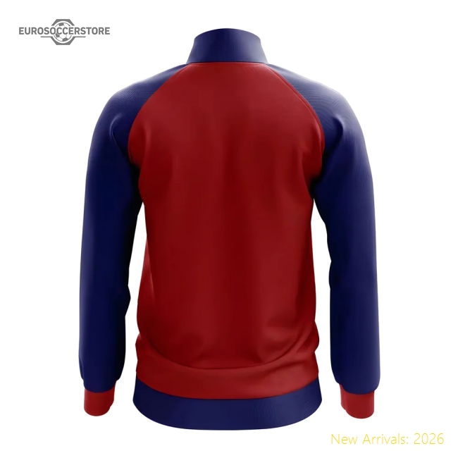 Romania Concept Football Track Jacket (Red) - Kids