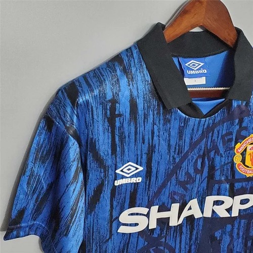 Official Manchester United (man Utd) 1992-1993 Visitante - Football