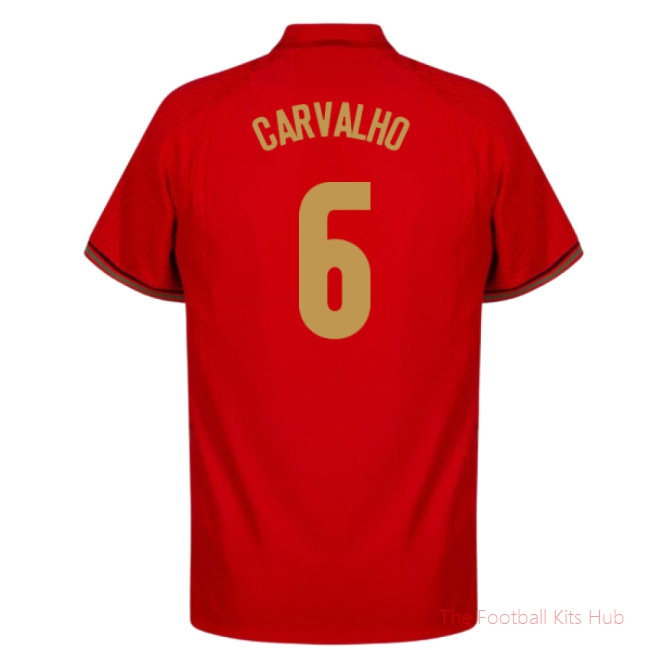 2020-2021 Portugal Home Shirt (CARVALHO 6)