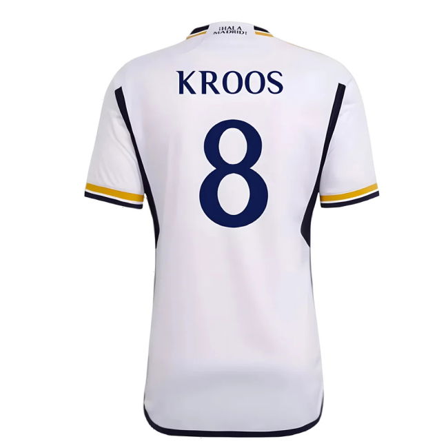 2023-2024 RM Home Football Shirt (Kroos 8) Reinforced Seams