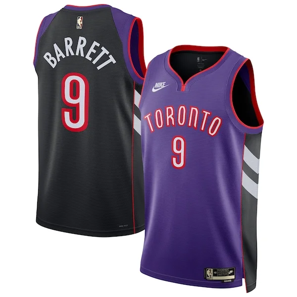 High-Quality RJ Barrett TOR Swingman Jersey - Team Colors
