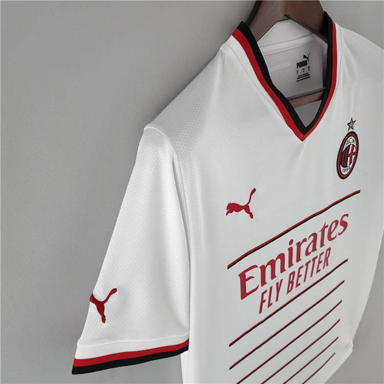 AC Milan 2223 Away White Soccer Jersey Football Shirt - Official