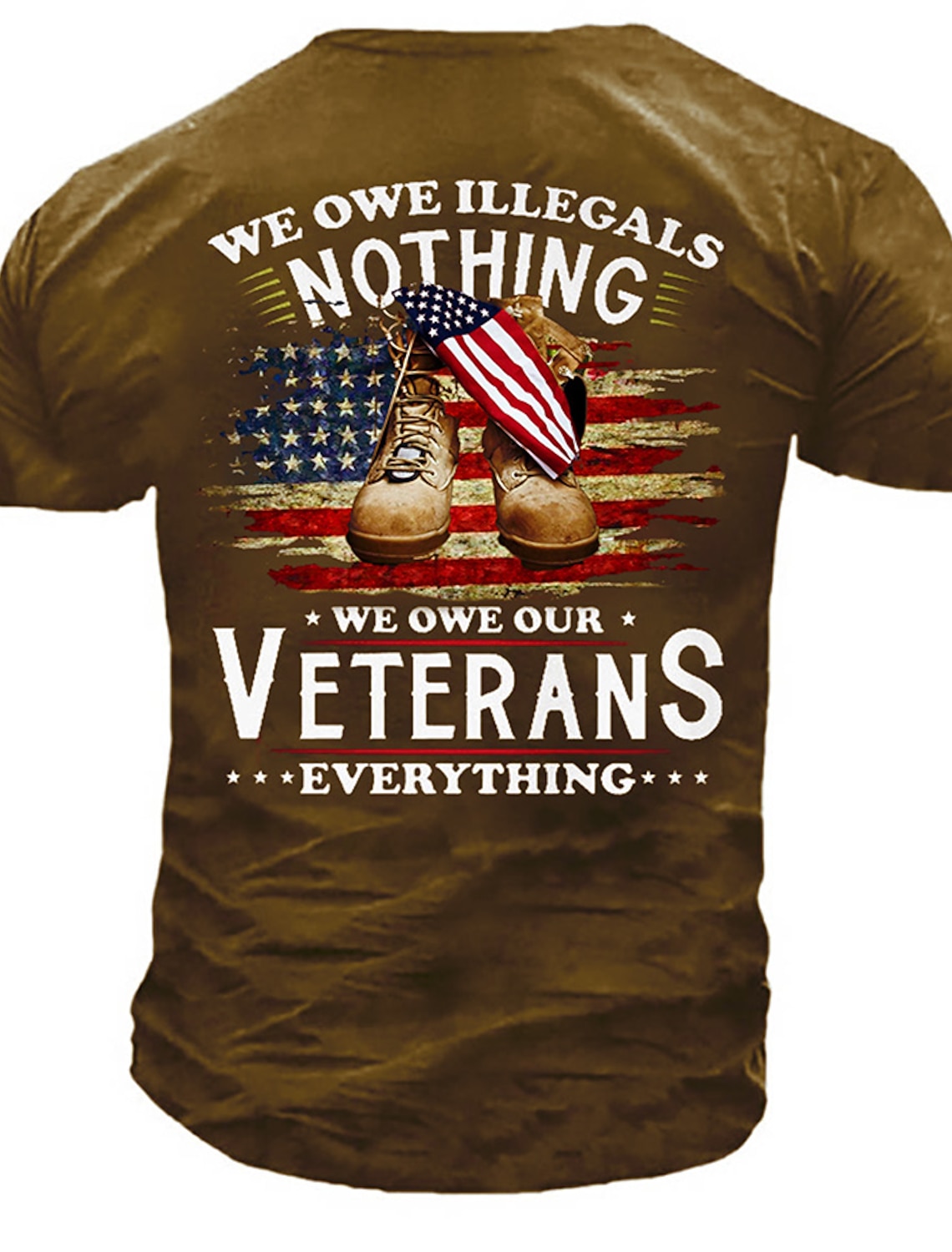 4th of July 2026 250th Memorial Day Men's Patriotic Retro Patriot Graphic 3D Print National Flag Veteran Crew Neck Short Sleeve T-Shirt