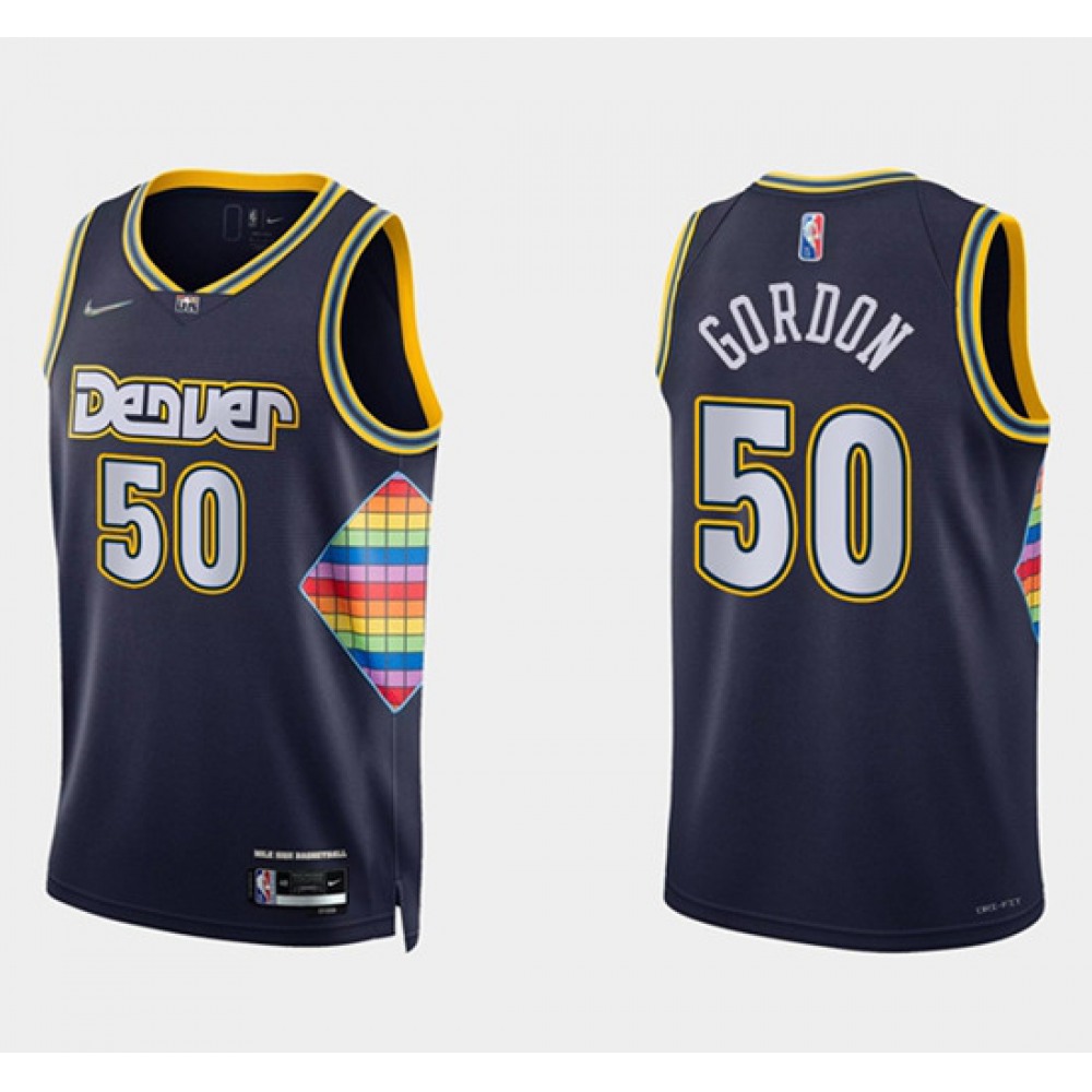 Premium 50 Denver Nuggets Jersey Navy - City Edition - Must-Have Jersey
