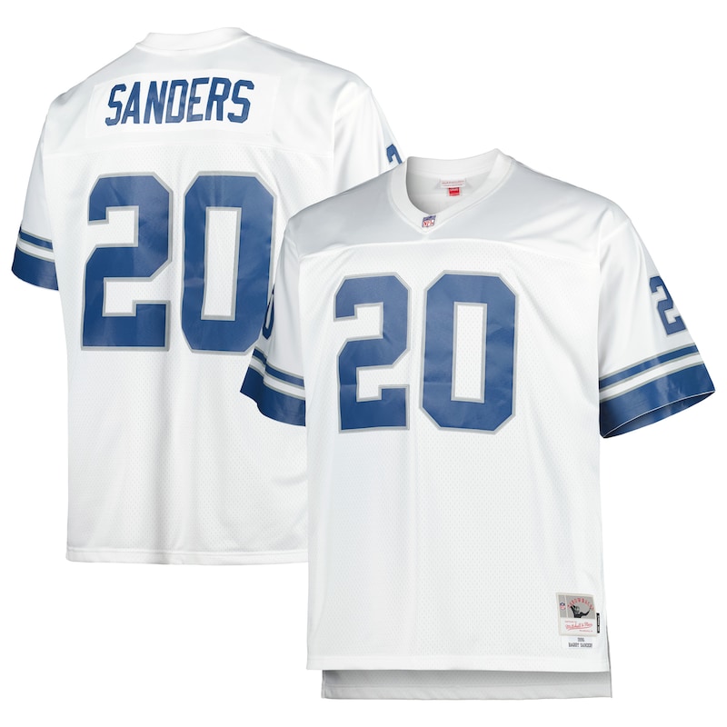 None Barry Sanders Detroit Lions Football Franchise Team Spirit Wear