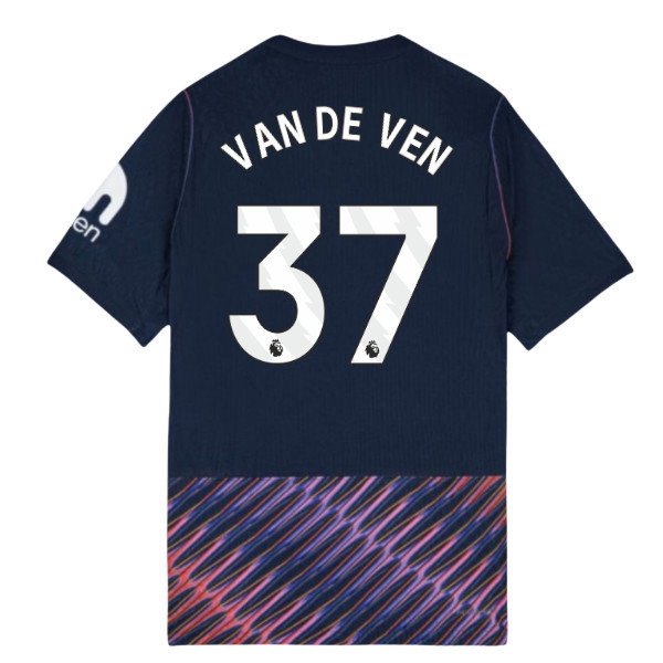 [HP] 2026-2027 Tottenham Authentic Aero-Fit Match Away Shirt (Van De Ven 37)