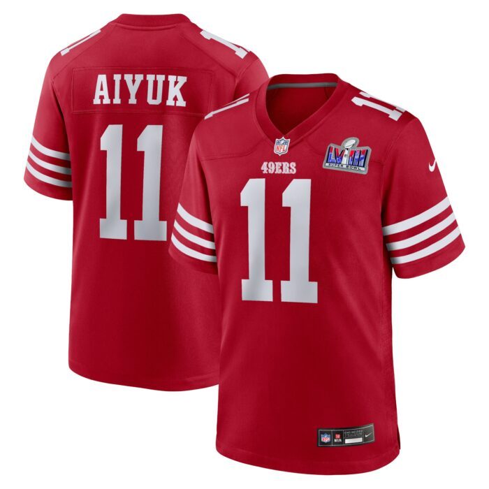 None None SF 49ers Sleek Genuine Jersey Game Day Wear