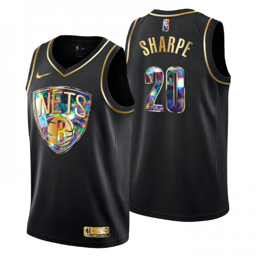 Nets Black Brooklyn Nets #20 Jersey - Affordable NBA Fan Apparel