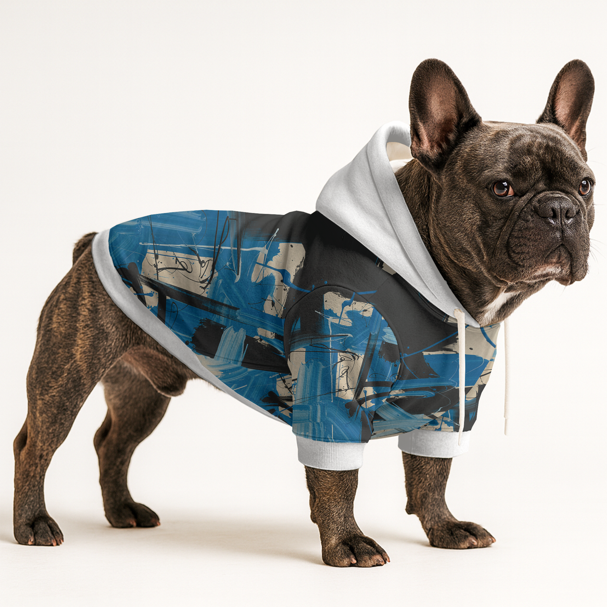Bulldog Inspired Dog Owner Avi - Comfy Frenchie Hoodie For Dog Lovers