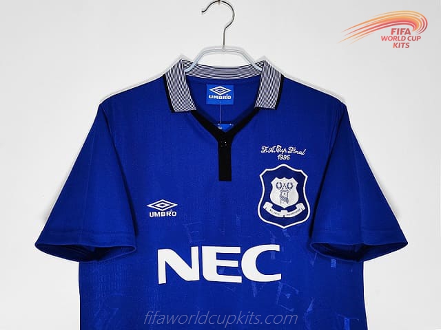 Everton Main Soccer Jersey season 95-96