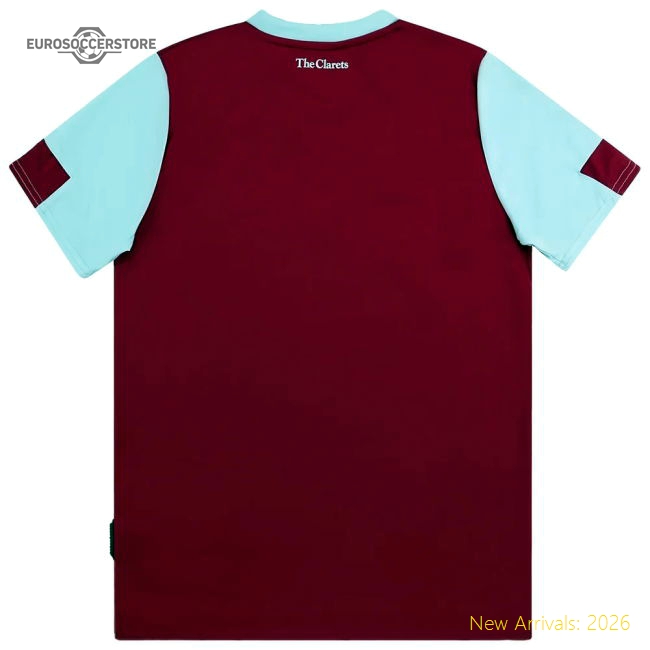 Burnley Home Kit 2019-2020 Stadium Wear Jersey For Match Days