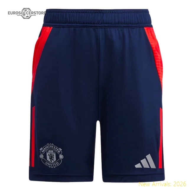 Superior 2024-2025 Man Utd Downtime Shorts Premium Night Indigo