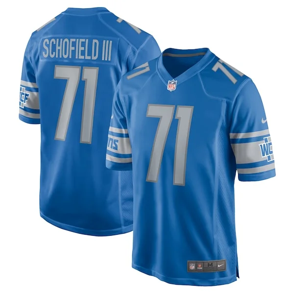 None Michael Schofield Game Jersey - Blue | NFL Player Jersey