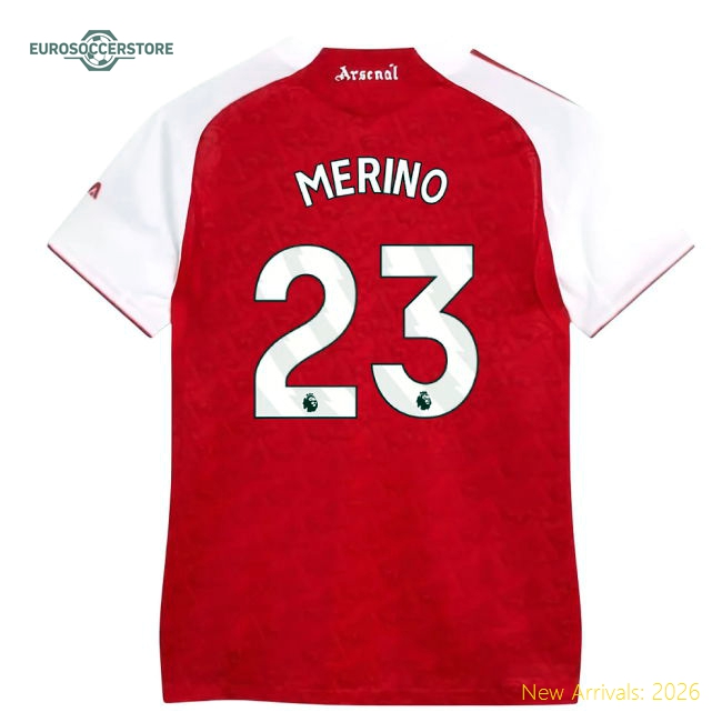 Arsenal 2024-25 Home Fan Version For Women (Merino Game Day Jersey