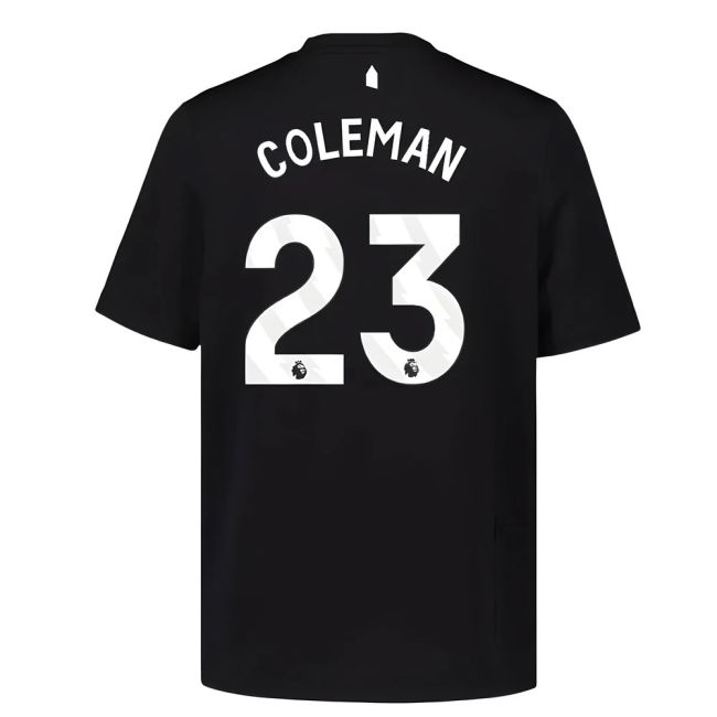 Everton Third Football Jersey 2025-20 Season Coleman 23 L M S Kids